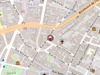 Carte de Frézal Béatrice à Rouen