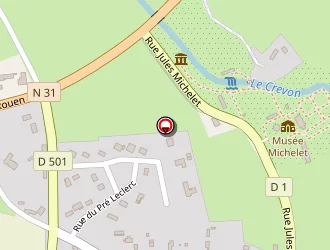 Carte de Chateau De Vascoeuil à Vascœuil