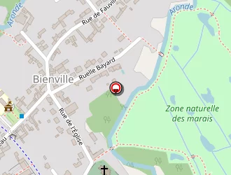 Carte de Festiville à Bienville