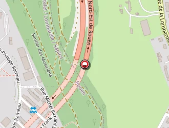 Carte de Prieur Frédéric à Rouen