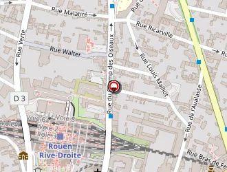 Carte de La Briocherie à Rouen