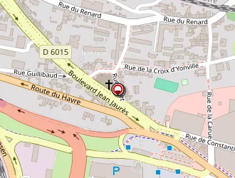 Carte de Kindarena à Rouen