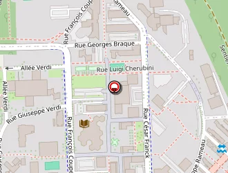 Carte de Subtil Coiffure à Rouen