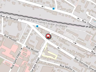 Carte de Courmar à Rouen