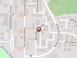 Carte de Coup D'eclat à Canteleu