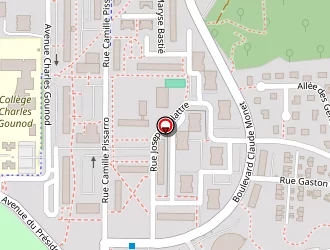 Carte de Claude Richard à Canteleu