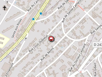 Carte de Mathieu Chantal à Rouen