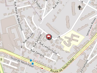 Carte de Dureuil Virgile à Rouen