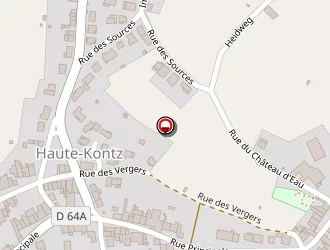 Carte de Ecole Primaire à Haute-kontz