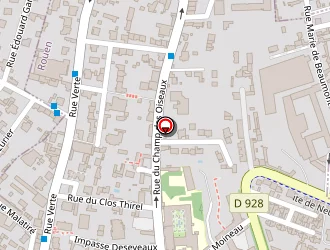 Carte de Tout De Suite,l'institut à Rouen