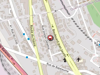 Carte de La Retoucherie à Rouen