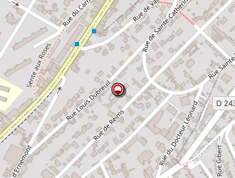 Carte de Lavallée Emmanuel à Rouen