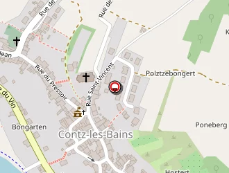 Carte de Mansion Daniel à Contz-les-bains