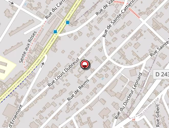 Carte de Bs Fermetures à Rouen