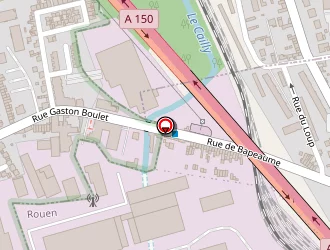 Carte de Lebrun Roland à Rouen