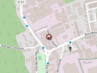 Carte de Le Mascaret à Canteleu