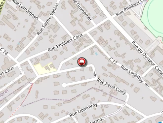 Carte de Côté Rue Côté Cour à Bihorel