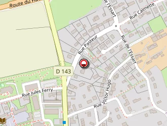 Carte de La Poste à Yainville