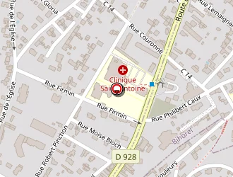 Carte de Rouen Repas Services à Bois-guillaume