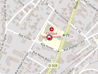 Carte de 01'térieur à Bihorel