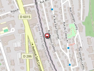 Carte de La Voûte Saint Yves à Déville-lès-rouen