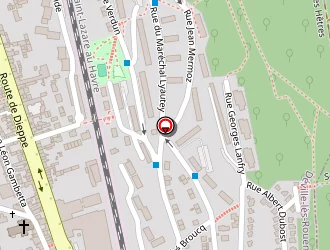 Carte de Castillo Moncada Richard à Déville-lès-rouen