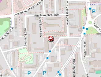 Carte de Collége Boïeldieu à Rouen