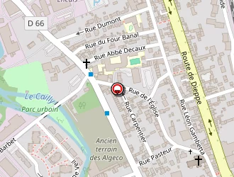 Carte de Laurent Gérard à Déville-lès-rouen