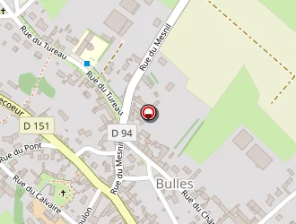 Carte de La Poste à Bulles