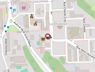 Carte de Gymnase Villon à Rouen