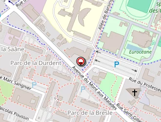 Carte de Béranger Bernard à Mont-saint-aignan