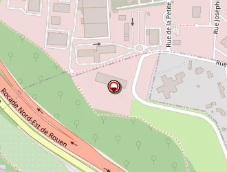 Carte de Dalkia à Rouen