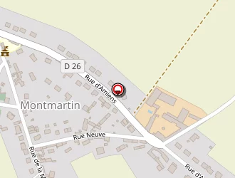 Carte de Sani Services à Montmartin