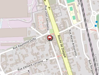 Carte de Coiffure Anfry à Déville-lès-rouen