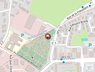 Carte de Distri Center à Bihorel