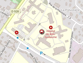 Carte de Korian Villa Saint Do à Bihorel