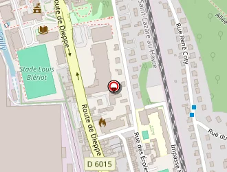 Carte de Mairie à Déville-lès-rouen