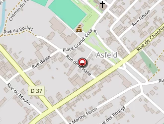 Carte de Pharmacie Ponsinet à Asfeld