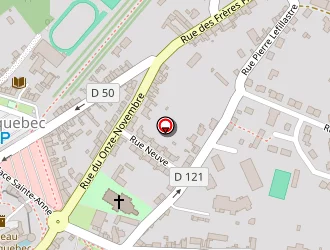 Carte de La Poste à Bricquebec