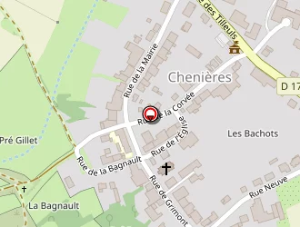 Carte de Ecole Primaire à Chenières