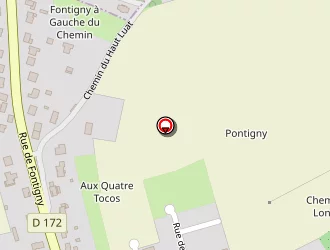 Carte de Terrain De Tennis à Ugny