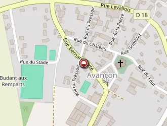 Carte de Dotti Thierry à Avançon