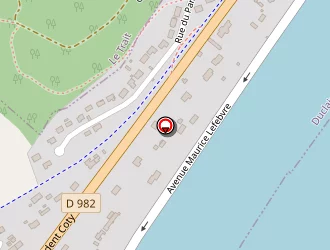 Carte de En Bord De Seine à Duclair