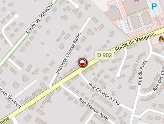 Carte de Gerault Fabien à Bricquebec