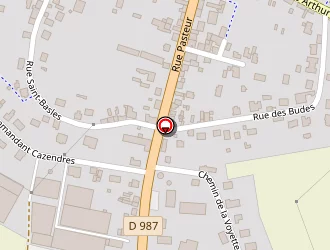 Carte de Bovrisse Noé à Attigny