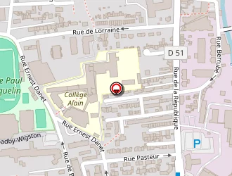 Carte de Familial Services à Maromme