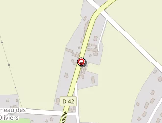 Carte de Satellite 50 à Éroudeville