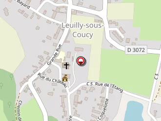 Carte de Ecole à Leuilly-sous-coucy