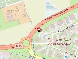 Carte de Cofathec Services à Bois-guillaume