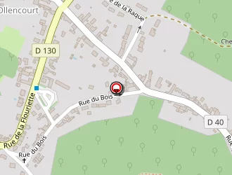 Carte de La Poste à Tracy-le-mont